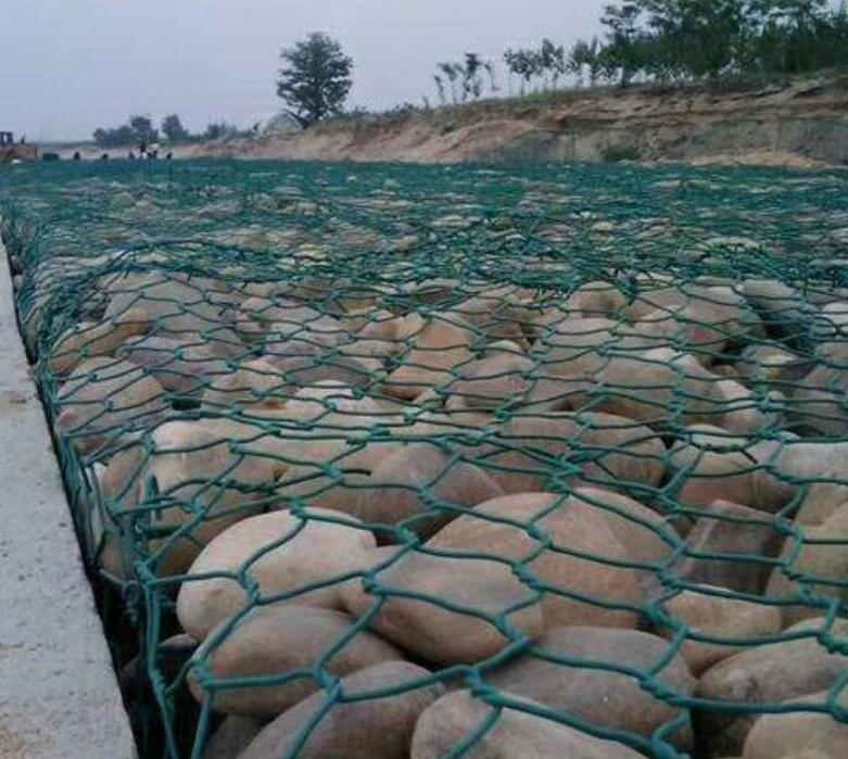 鍍高爾凡覆塑雷諾護墊的應用效果